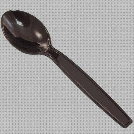 ¿Dónde poder comprar cucharas cucharas de plastico negras?