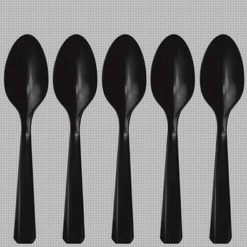 Las mejores marcas de cucharas cucharas de plastico negras