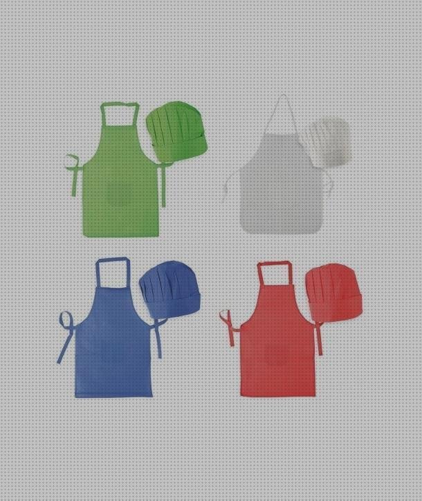 Los mejores 6 Delantales Con Bolsas De Plásticos Infantiles