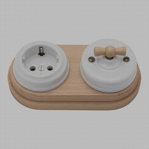 Las mejores marcas de madera plastica enchufe de madera y de plástico