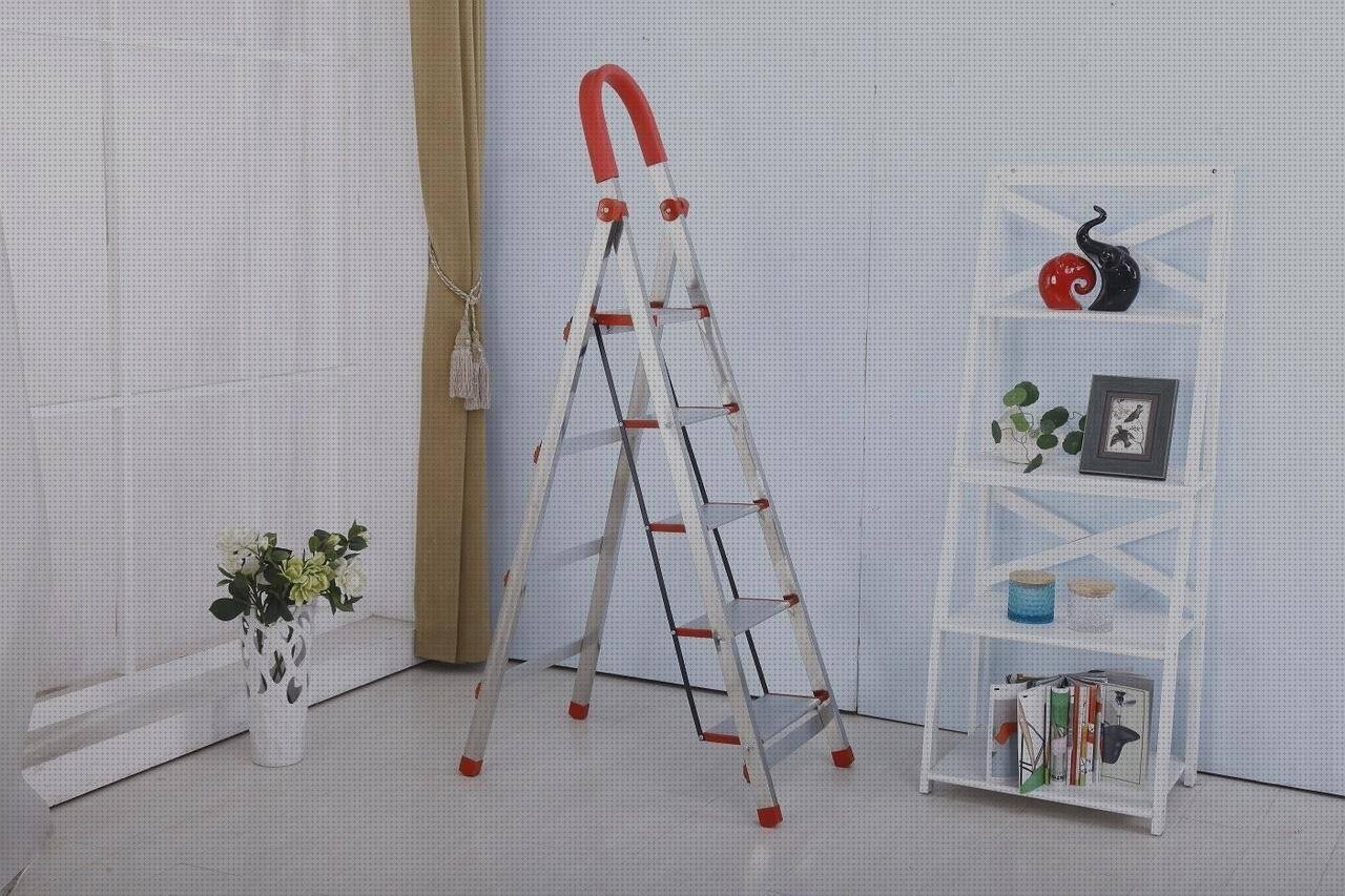 Review de escalera plegable de plástico