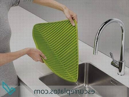 Las mejores marcas de plato silicona escurridor de platos plegable silicona