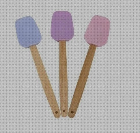 ¿Dónde poder comprar madera plástica espatula de silicona con mango de madera?