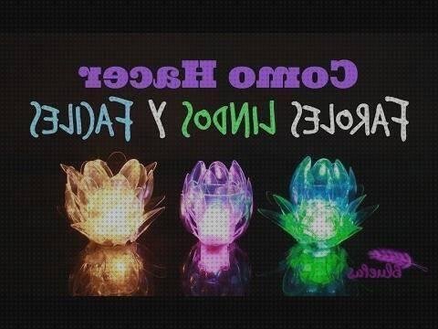 Review de faroles de plastica de colores economicos