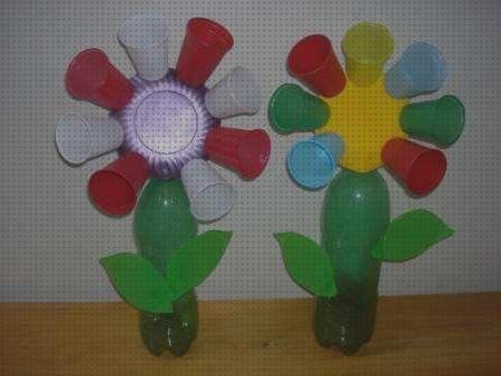 ¿Dónde poder comprar vasos flores con vasos de plástico?