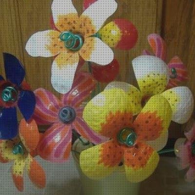 Review de flores hechas con botellas de plástico