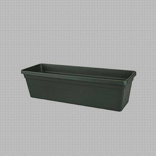 ¿Dónde poder comprar jardineras jardinera plastico rectangular verde?