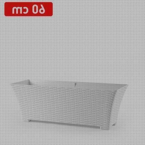 Review de jardineras blancas de plastico