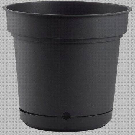 Las mejores jardineras jardineras plastico color antracita con plato integrado