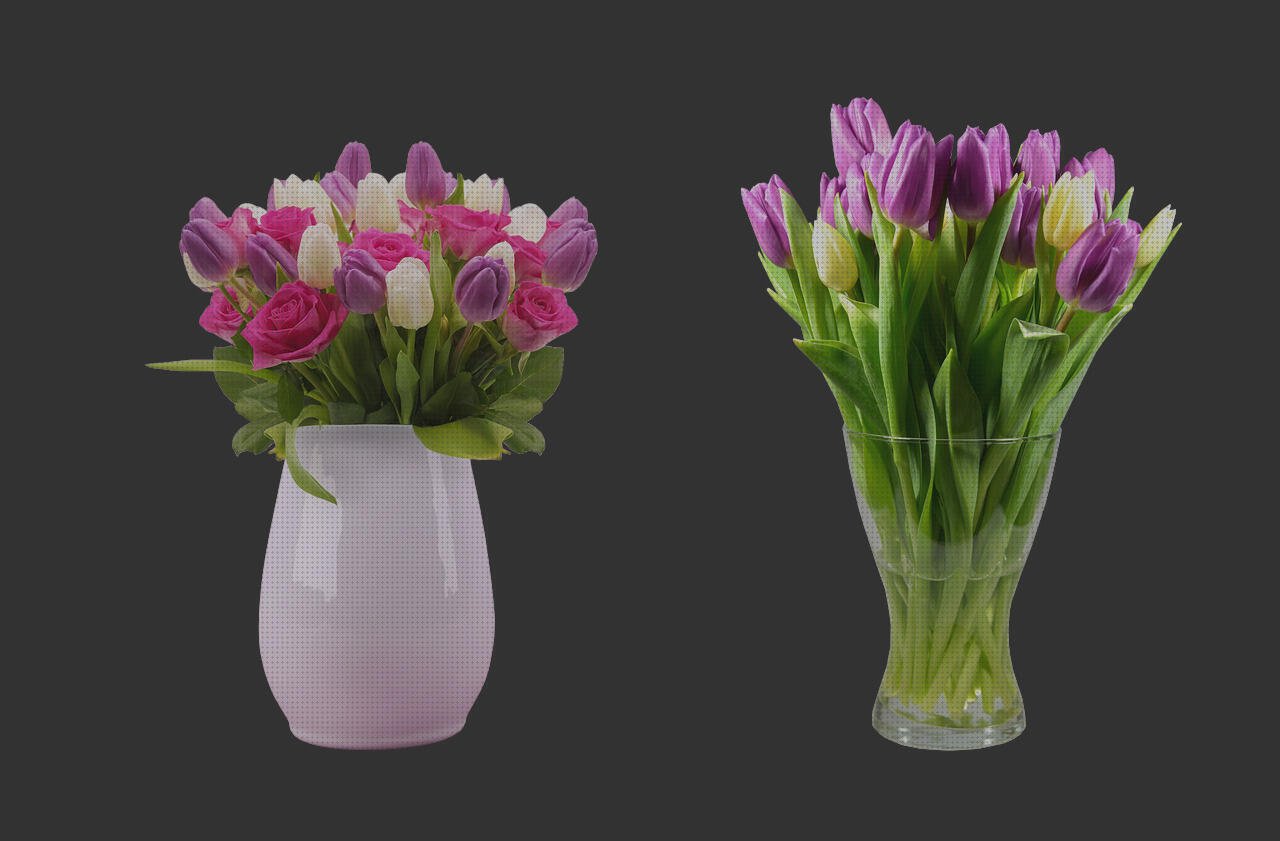 Las mejores marcas de flores plástico jarrones con flores de plástico