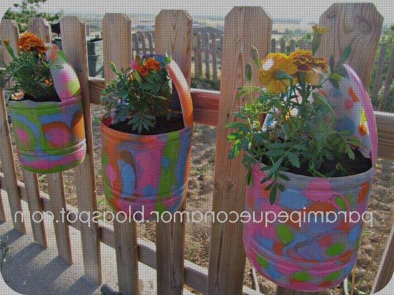Las mejores maceta plástico macetas con garrafas de plástico