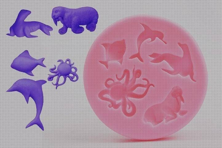 Las mejores moldes de silicona de animales moldes moldes de silicona de animales marinos