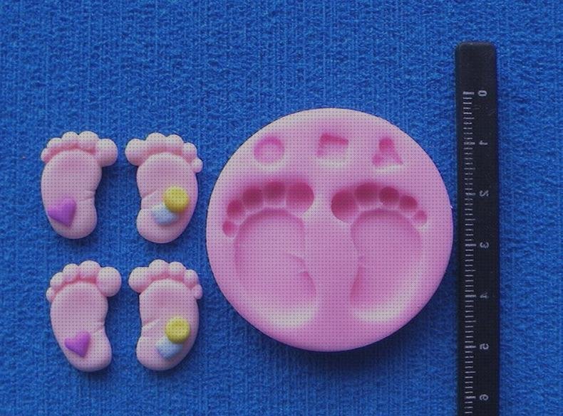 Review de moldes silicona pie para bebe