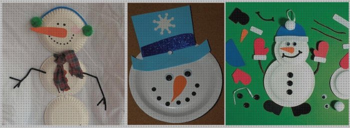 Las mejores marcas de plato plástico muñeco de nieve con platos de plástico