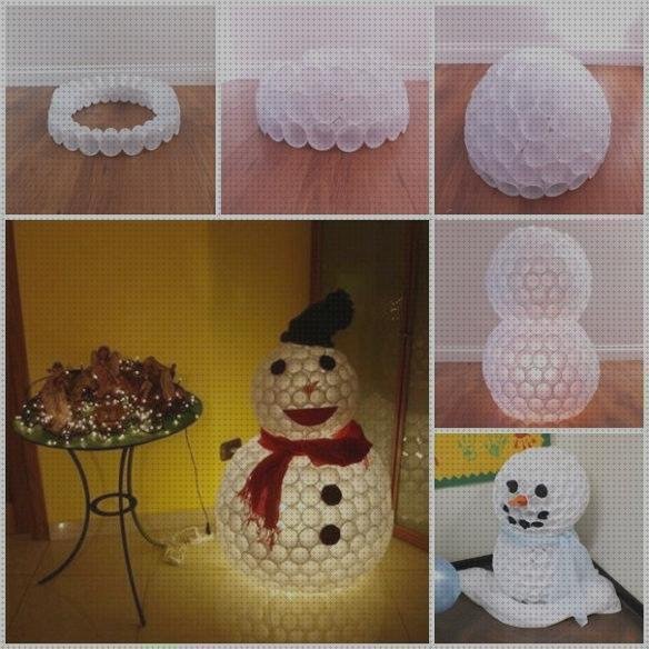 Las mejores muñeco con vasos de plástico vasos muñeco nieve con vasos de plástico