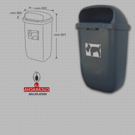 ¿Dónde poder comprar papeleras papelera con cenicero plastico?