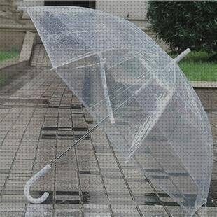 ¿Dónde poder comprar paraguas paraguas de plastico transparentes?