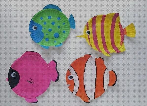 Review de peces con platos de plástico