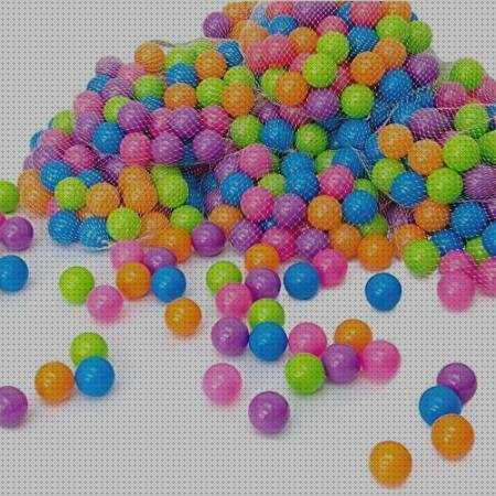 Review de pequeñas bolas de plastico de colores