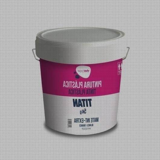 Las mejores pintura plastica blanco mate de 15 kilos aspirativa de plástico de carga posterior botella de plástico con sal comores pintura plastica blanco mate de 10 kilos