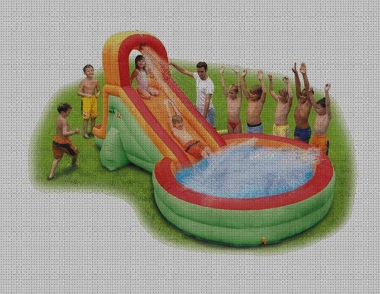¿Dónde poder comprar piscinas piscinas de plastico con tobogan?