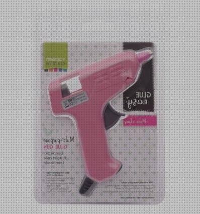 Review de pistola de silicona color rosa