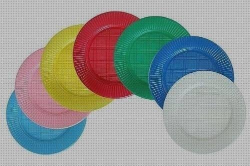Las mejores colores plasticos platos de plasticos de colores