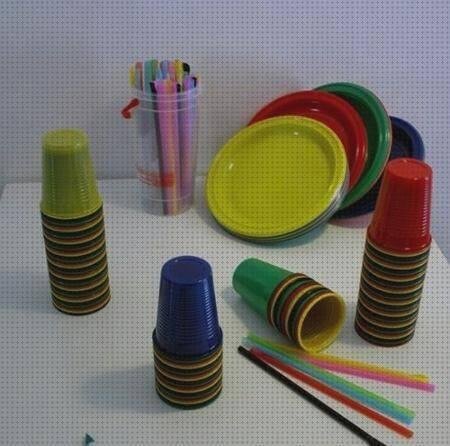 Los 6 Mejores Platos Y Vasos De Plásticos Decorados
