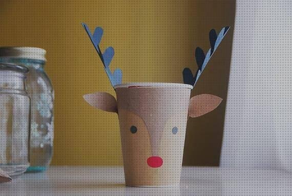 ¿Dónde poder comprar vasos reno con vasos de plastico?
