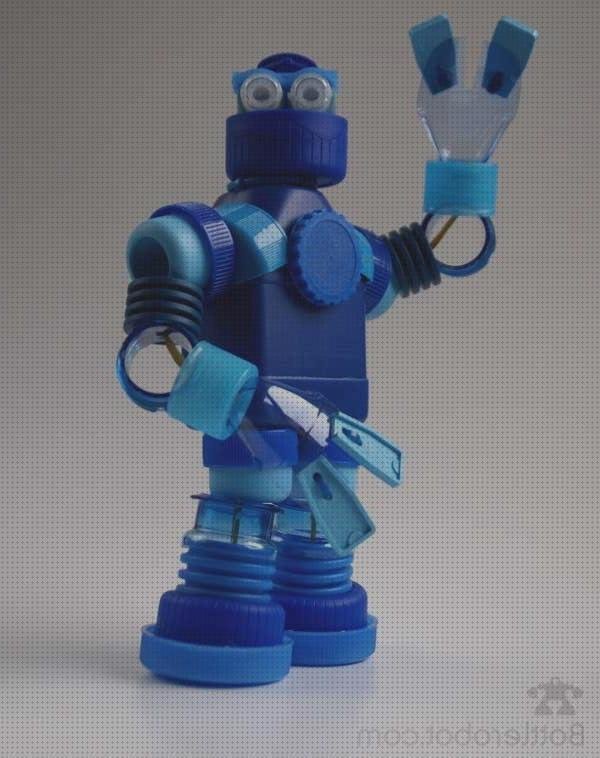 Review de robot con botellas de plástico