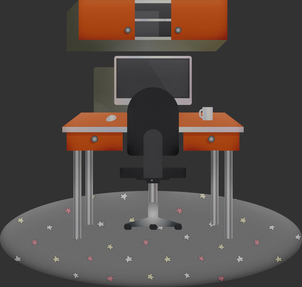 Review de silla giratoria oficina metacrilato