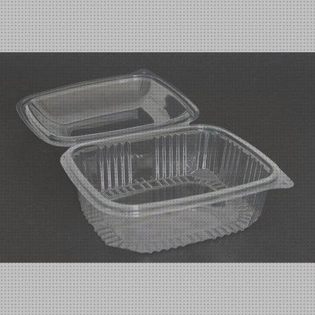 Review de tarros de plástico transparente con tapa