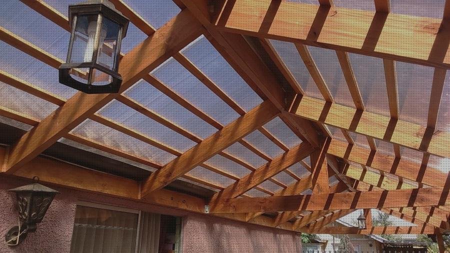 Las mejores marcas de madera plastica techo policarbonato con madera