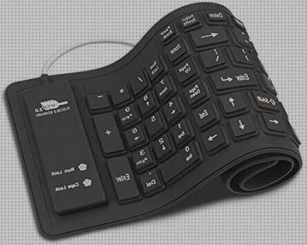 Review de los 9 mejores teclados siliconas usb a la venta