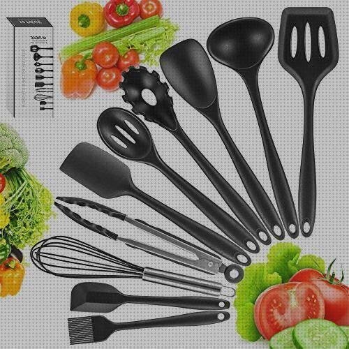 Las mejores utensilios cocina silicona Más sobre muñecas de silicona grandes utensilios de silicona en la cocina