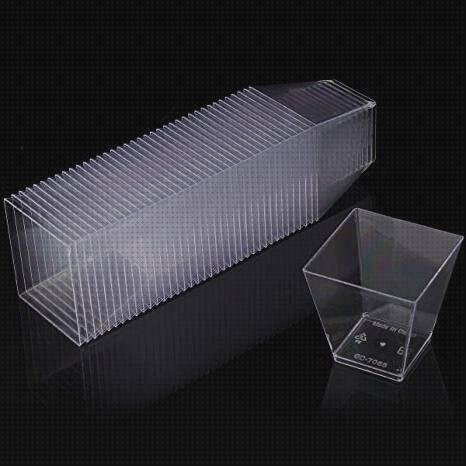 Los mejores 12 Vasos Cuadrados De Plásticos