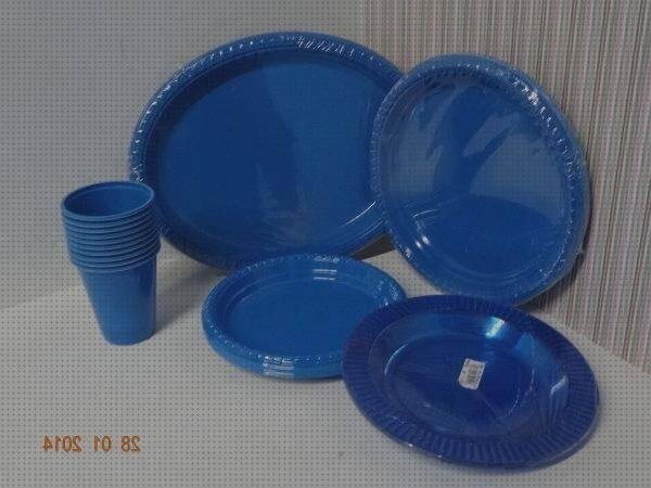 Review de vasos y platos de plastico de colores